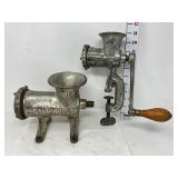 (2) Enterprise Tinned Food Grinders - No. 5