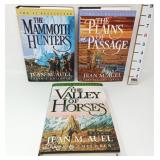 (3) Jean M. Auel Books