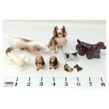 Miniature Spaniel Figurines