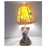 Angel Lamp w/Plastic Angel Shade