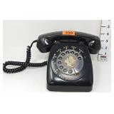 Black Automatic Electric Dial Phone