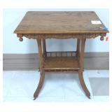 Eastlake Style Victorian Parlor Table