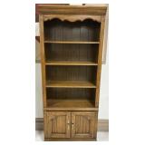 Vintage Thomasville 3 Shelf Display Case with