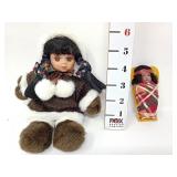 Native American Papoose & Alaskan Doll