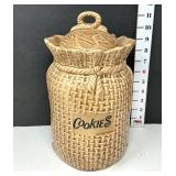 Vintage McCoy 158 Cookie Jar - Chip on Top Rim