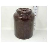 Minnesota Stoneware Co. Redwing Maroon Salt
