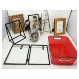 (9) Free-Standing Picture Frames