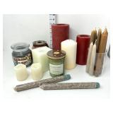 Candles - Pillars, Sticks & Jars