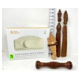Soothing Neck Wrap, Muscle Relief Tool, hand