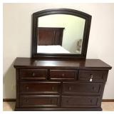 Millennium By Ashley 7-Drawer Dresser w/Mirror