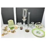 Block Calendar, Decorative Glass & Brass Window