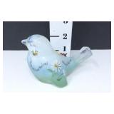 Vintage Fenton Opalescent  Art Glass Songbird