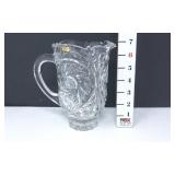 Vintage Krystal Water Pitcher - 24% Lead Crystal