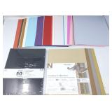 8.5" x 11" Assorted Card Stock