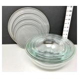 Crofton 4pc Nesting Mixing Bowl Set w/Lids
