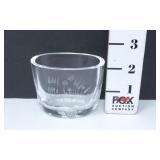 Orrefors Cut Lead Crystal Mini Bowl w/Etched