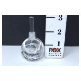 Vintage Orrefors Crystal Etched Deer Perfume