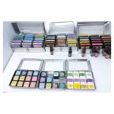 (64) Distressed Ink & Oxide Pads/Cubes &