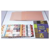 8.5" x 11" Coral Luster & Fall Plaids Card Stock