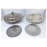 Silverplate Serving Dishes & Trivets