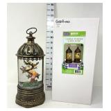 Lighted Spinning 10.5" Water Globe (Needs 3-AA
