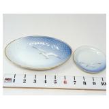 Bing & Grondahl Oval Bowl & Cup Plate