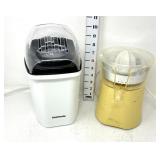 Chefmate Popcorn Popper & Vtg Oster Automatic