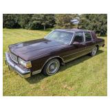 1988 Chevrolet Caprice Classic 4-door, 42K mi