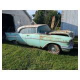 1957 Chevrolet Bel Air 4 door Hard Top, project