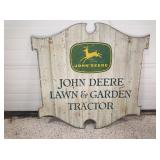 John Deere Lawn & Garden Sign, 42"x 42", Greene IA
