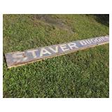 Staver Buggy Painted Wood sign, from Charles City