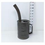 1 Qt Service Station Metal Oil Can w/Spout
