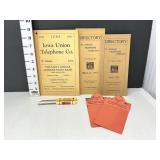 St. Ansgar Phone Directories (3) & Utility