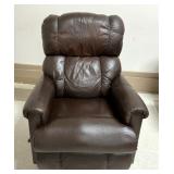 Brown Swivel Recliner