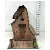 Wooden Primitive Bird House