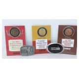 (3) 2005 Heritage Commemorative Medallion