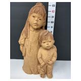 Lee Bortin Originals Clay Sister & Brother