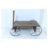 Wooden Display Wagon
