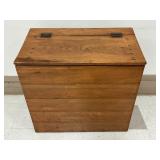 Antique Wooden Grain Bin