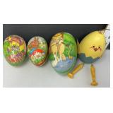 Vintage Candy Egg Containers (W. Germany) &