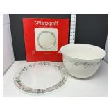 Pfaltzgraff Winterberry Platter & Serving Bowl