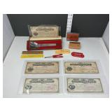 St. Ansgar & Osage Bank Memorabilia