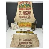 St. Ansgar Lumber, Woodwork Shop & Garage