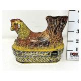 Baldwin Egg Laying Tin Litho Hen