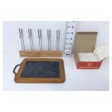 Vtg Staff Liner, Chalk w/ Box & Small Dbl Sided