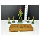 (5) Vtg. Jack Sprat Figures w/Box