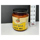 Vtg Jack Sprat Paste Wax - Full Container