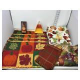 Fall Tablecloths, Placemats, & Decor