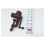 Vtg Miniature Hand Crank Grinder w/Screw