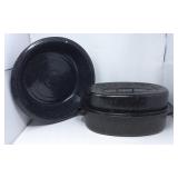 Enamelware Wash Basin & Roasting Pan
